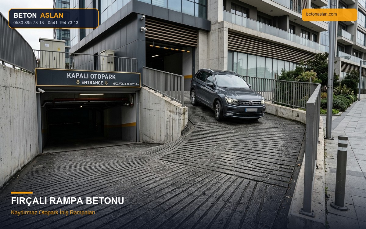 Fırçalı Rampa Betonu